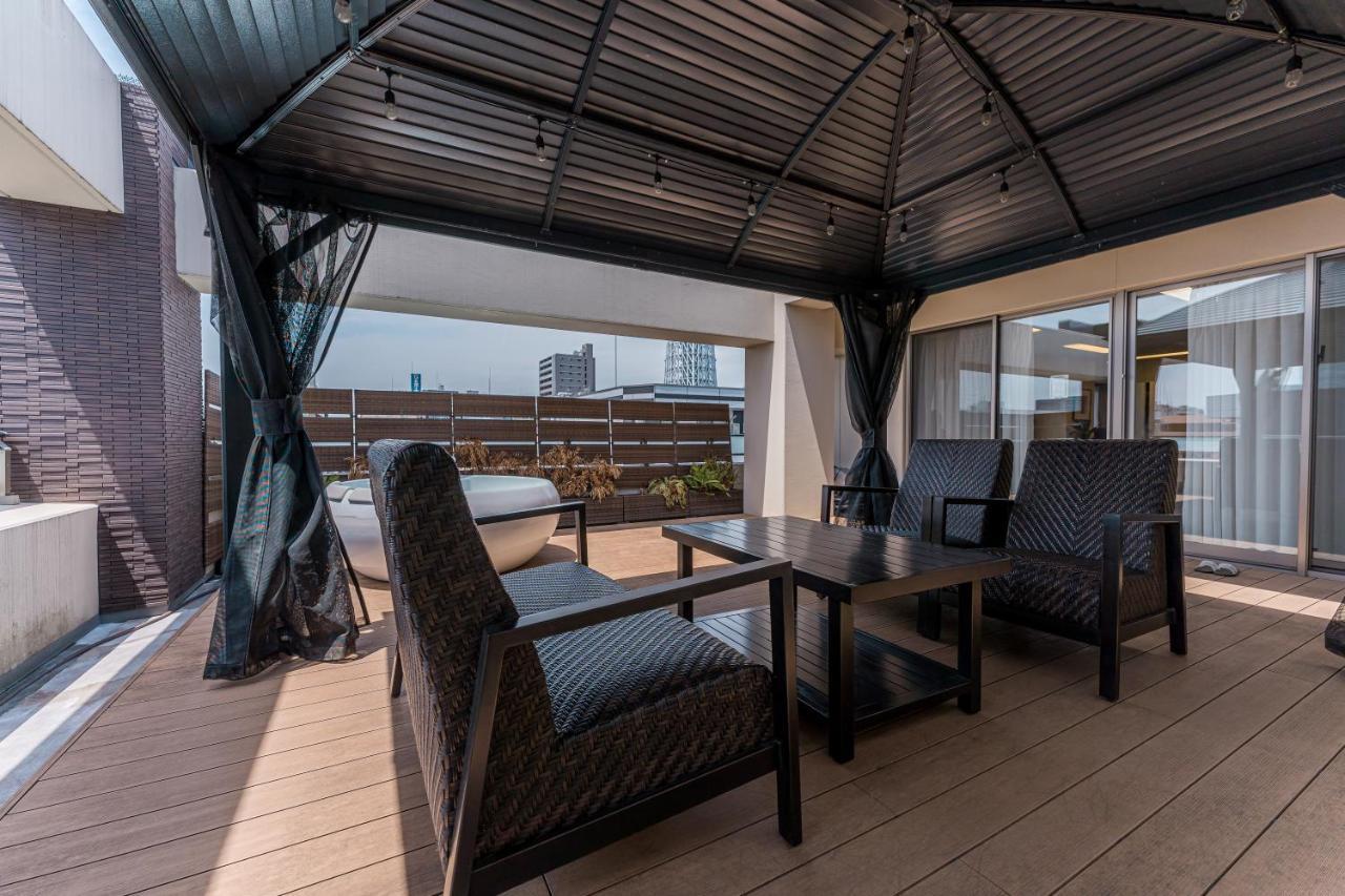 Oshiage Sky View Terrace Penthouse Apartment Tokyo Luaran gambar