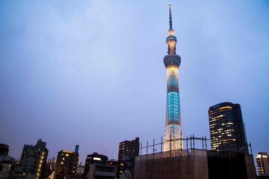 Oshiage Sky View Terrace Penthouse Apartment Tokyo Luaran gambar
